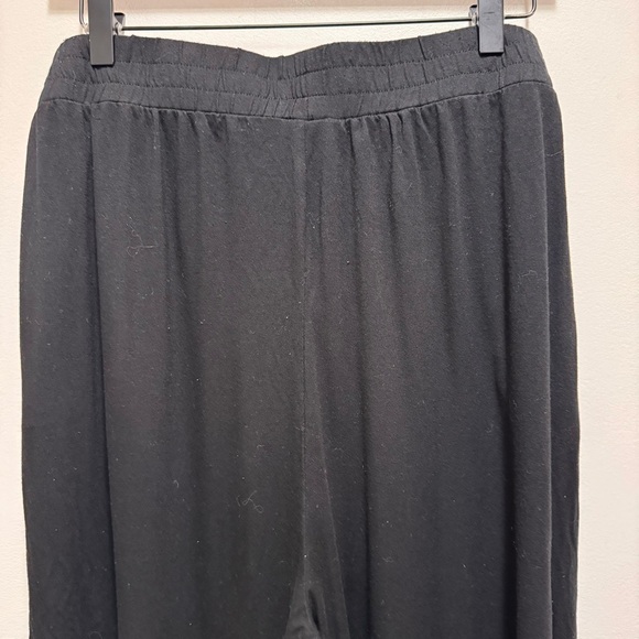 Pennington's Black Gaucho Wide Leg Pants Size 1x - Picture 5 of 9